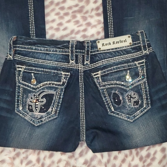 ROCK REVIVAL SIZE 30, KAI BOOT CUT - Picture 5 of 5